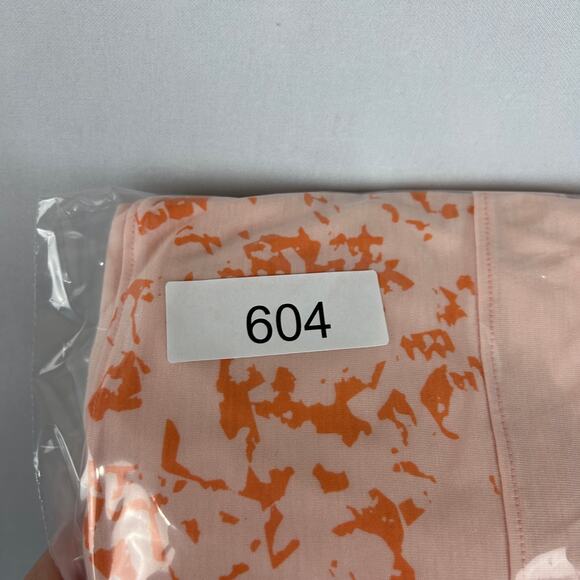 Oakley Hydrolix Sand Print Pastel Orange Polo Shirt Short Sleeve Men's Size M - Picture 10 of 10